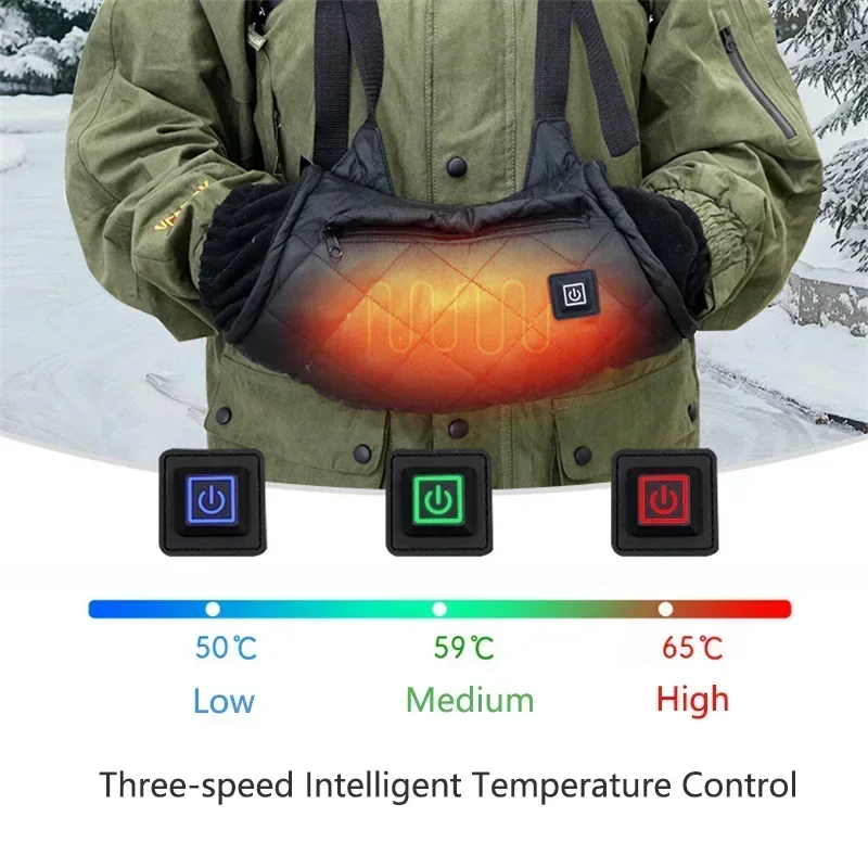 Hand Warmer Electric - Guantes cálidos para manos con calefacción