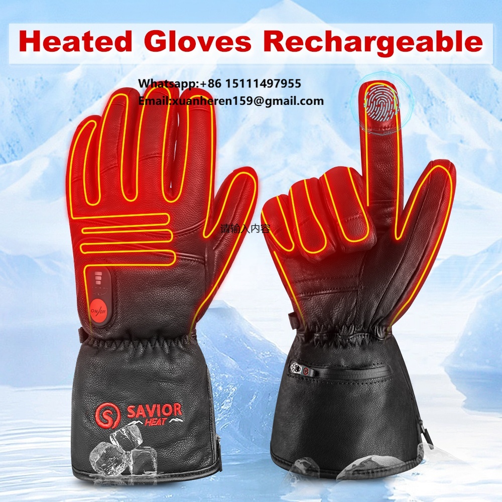 Guantes de cuero calefactables - Hand Warmer Electric reseña y precio